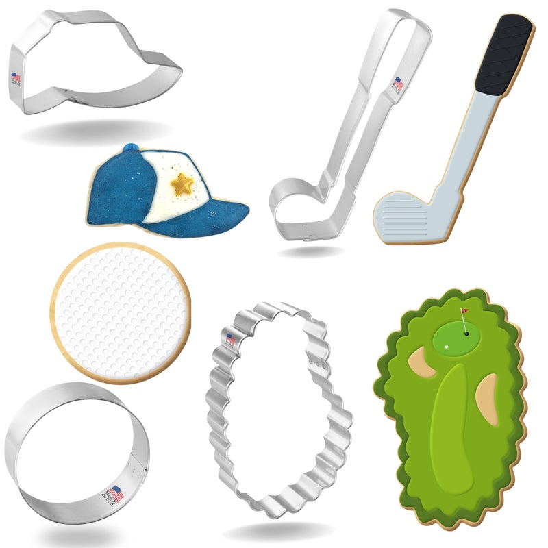 Foose Cookie Cutters Golf 4 Pc Set, Made in USA - Image 3